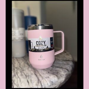 MANNA Pink Modern Insulated Mug